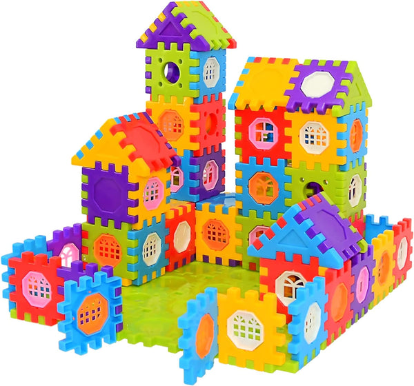 FUBAODA Building Blocks for Toddlers & Kids, 180 Pcs Toy Building Sets, STEM Interlocking Building Toys