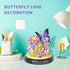 582 Sets, PCS Micro Brick Flower Butterfly Bouquet Building Animals Botanical Collection Blocks Model for Adult