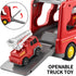 3-5 3 4 5 6 7, Set, 4-6 TEMI Fire Trucks Boy Toys for Toddlers Year Old - Firetruck Toys for Kids Transport Vehicle