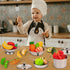 12Pcs Kids Pots and Pans Playset, Stainless Steel Pretend Play Kitchen Set Toy for Kids Age 3 Years Old