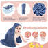 6 32 32 Inch Peryiter Pcs Muslin Hooded Baby Towels x Cotton Newborn Bath Essentials Muslin Infant Blankets Absorbent