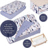 100% 4-Piece Set 2 Noisy Mouse - Boho Little Man Mustache, Premium, Organic Cotton Baby Boy Nursery Bedding Crib | Baby