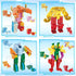 Alphabet Animal Toys for Kids, 26 Pieces STEM ABC Learning Alphabots Transforming Classroom Teaching Toy for 4-6