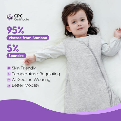 PuppyCozy: 9-48 1.0 Toddler Sleep Sack Months, Tog Sleep Sack with Legs, Baby Wearable Blanket