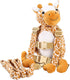 2 in 1 Monkey Toddler Safety Harness Backpack with Walking Leash Strap (Giraffe)