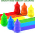 YSNYSN 16 1-3,Non-Toxic Colors Jumbo Baby bottle Crayons for Toddlers & Washable,Easy-Grip Infant Crayons for Early