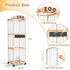Organizer,120+ Storages,3-Tier handrong Stuffed Animals Storage,Wood Stuffed Animal Holder Plushies Stuffy Toy Storages