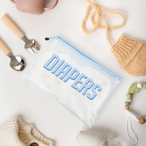 3pcs Hospital Bag Organizing Pouches for Labor and Delivery, Maternity Essentials Diaper Bag Organizer for Mom Travel