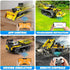 3 1 Bulldozer Set 6-14 Sets Girls-452 OKKIDY in Kids Remote STEM Technology Building Blocks Toys APP Remote