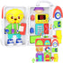 Toddler Musical Montessori Busy Board for 1-2 Year Old Boys, Early Educational Toy for 12-18 Month Age, Birthday Gift