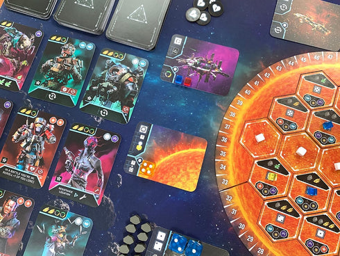 Solar Sphere Base Game by Dranda Games, Strategy Board Game for 1 to 4 Players Ages 14+