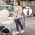 Momcozy Universal Stroller Organizer with Insulated Cup Holder Detachable Phone Bag & Shoulder Strap, Fits for Stroller