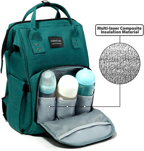 Backpack Backpack KiddyCare Diaper | Travel for Mom with Baby Diaper Bags and Changing Station Multipurpose Waterproof