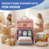 Backpack Backpack PILLANI Baby Diaper Bag - Large Bag for Boys & Girls, Waterproof Diaper - Travel Diaper Bags