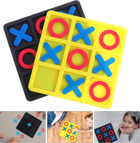 2 Boxes Toe Game Board Game, Strategy Board Game for Family Game Night
