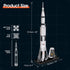 NASA Apollo Saturn V 3D Puzzles - Rocket Ship Building Kit for Kids Ages 8-14, Space Exploration Crafts, 136 Pieces