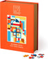 Galison Frank Lloyd Wright 500 Piece Book Box Puzzle, Architectural Geometric Artwork in Magnetic Keepsake Box