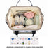 Yusudan Backpack Diaper Bag for Baby Girls, Mom Waterproof Large Nappy Bags for Women (Marble)