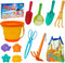 BeneFine Beach Toy Set for Kids Sand Toys Summer Outdoor Play with Mesh