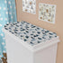 Woodland Bear Snow Forest Changing Pad Cover, 32"x16" Soft Stretchy Sheets for Baby Boys Girls