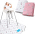 2 Pack 42 46 Splat Mat for Under High Chair, High Chair Mat for Floor, Waterproof Mat Washable for Arts and Crafts