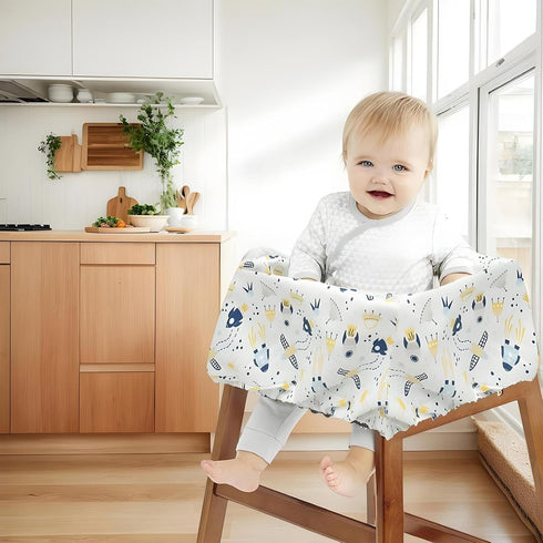Generic Infant Seat Shield - Kids Trolley Cushion, Dining Booster Wrap | Padded Slip-On Carrier, Lightweight Travel