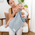 Set (Pack 6) 6-Layer, 100% Comfy Cubs Baby Burp Cloths of - Large, Ultra Absorbent Cotton for Infant Spit-Up, Drool