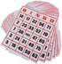 Regal Bingo - Easy Read Jumbo Bingo Cards, 50 Count, Perfect for Large Groups, Non-Repeating Set