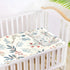 SyXIOP 28" 52" Merry Christmas Elements Cooling Baby Crib Mattress Cover x Ultra Soft Bed Pads Washable