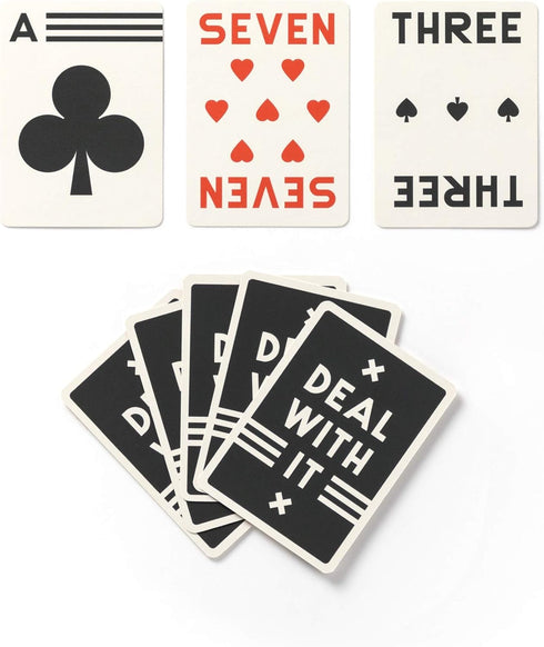 Brass Monkey It’s in the Cards Playing Cards Game Set - 2 Uniquely Designed Decks