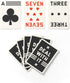 Brass Monkey It’s in the Cards Playing Cards Game Set - 2 Uniquely Designed Decks