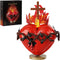 VONADO Jesus Heart Building Set,Sacred Heart Model Compatible with Lego,Bible Themed Christian