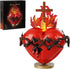 VONADO Jesus Heart Building Set,Sacred Heart Model Compatible with Lego,Bible Themed Christian