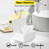 Eiszhjk Wipes Dispenser Compatible with Cottonelle, Refillable Wipe Holder, Flushable Wipes Container with Sealing