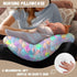 Hechitok Cozy Mermaid Scales Nursing Pillow Cover for Breastfeeding Pillow, Ultra Soft and Nursing Pillow Slipcovers