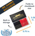WE Games Magnetic Checkbook Checkers - Great for Travel