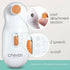 Cherish Baby Care Electric Baby Nail Trimmer, Automatic Safety Stop, BPA-Free, Includes 4 File Pads