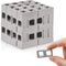 Deekin 24 Pcs Mini Cinder Blocks, 1/12 Scale Miniature Concrete Building Blocks for Dollhouse Accessories