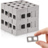 Deekin 24 Pcs Mini Cinder Blocks, 1/12 Scale Miniature Concrete Building Blocks for Dollhouse Accessories