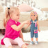 Ecore Fun 18 Inch Girl Doll Playset, 8 Pcs with Clothes and Accessories, Includes Doll and Hairpin