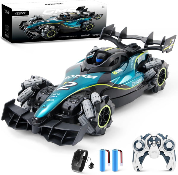 4DRC Y2 Remote Control Crawler, RC Stunt Car with Gesture Controller, Off Road Monster Truck for Kids & Adults