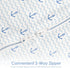 0-2 Pack 2) Baby Swaddle Months, Cotton Arm-In Zipper Sleep Sack, Wearable Blankets Wrap for Newborn Infant Girls