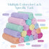 20 Pack 7" 9" UNIMADE Baby Washcloths, Super Soft Microfiber Coral Fleece Wash Cloths, Extra Absorbent Baby Towels