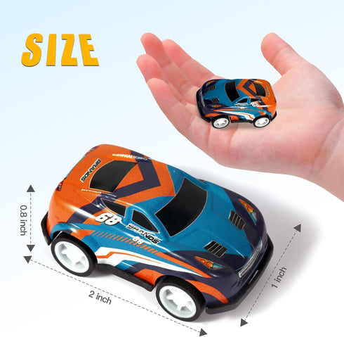 36PCS Mini Pull Back Cars for Kids 3-5, Race Cars Party Favors Bulk Vehicles Set, Classroom Prizes for Boys Girls