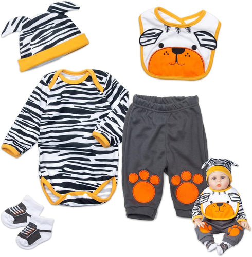 22'' Medylove Reborn Baby Doll Clothes Set Boy for 20- 22 inch