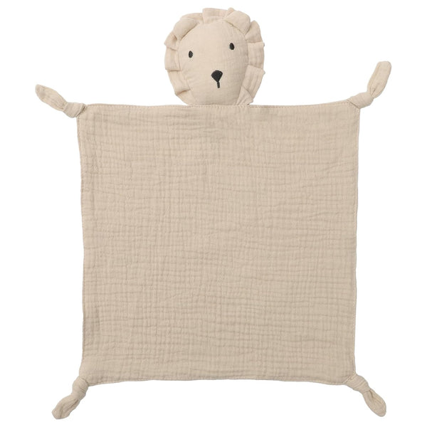 Premium Soft Muslin Cotton Lion Loveys Soft & Breathable Newborn Security Blanket,
