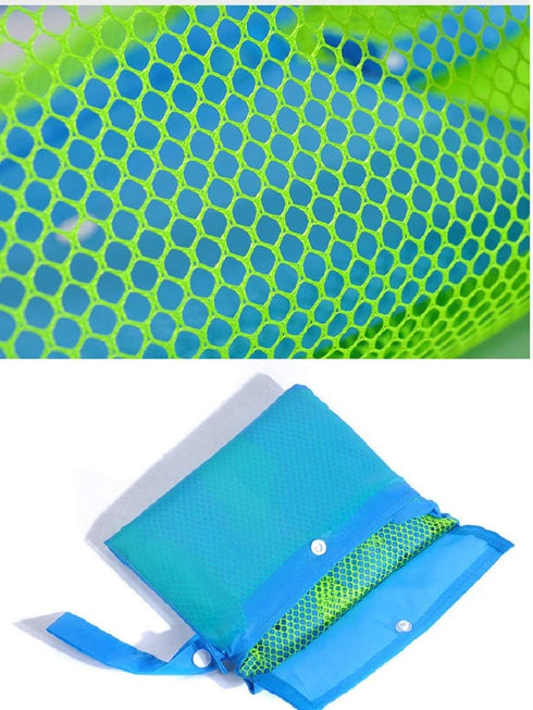 Xplanet Large Mesh Beach Bag for Family Beach Toys, Toy Storage Bag to Keep Away from Sand & Water