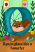 Creative Mango Animal Action Cards - 25 Cards Movement Game for Kids