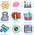 50 Pcs Funny Laboratory Science Stickers for Kids Teens Students Teachers, Science Experiment Waterproof Vinyl Stickers & Chemistry Decals for Laptop, Water Bottle, Notebook, Science Classroom Decor by UoYYelly