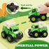 Lovinkiki 4 Pack 1-3 2-5, Set Garbage Truck Toys for Toddlers Push and Go Recycling Trucks for Boys and Girls Ages